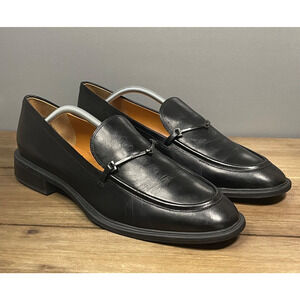 Franco Sarto Women's Eda Loafer Size 13 Black Leather Classic Slip On